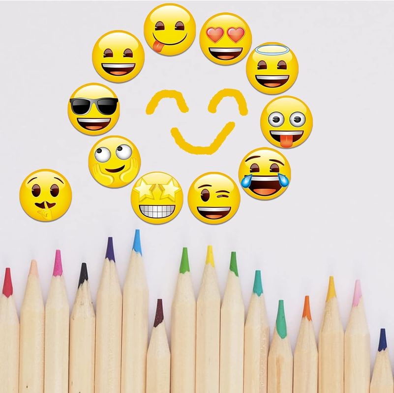 54Pcs Милые декоративные магниты для холодильника