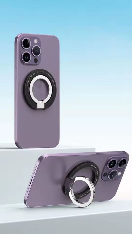 Магнитное кольцевое устройство для сотовых телефонов совместимо с iPhone 12 13 14 серии MagSafe