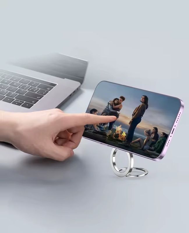 Магнитное кольцевое устройство для сотовых телефонов совместимо с iPhone 12 13 14 серии MagSafe