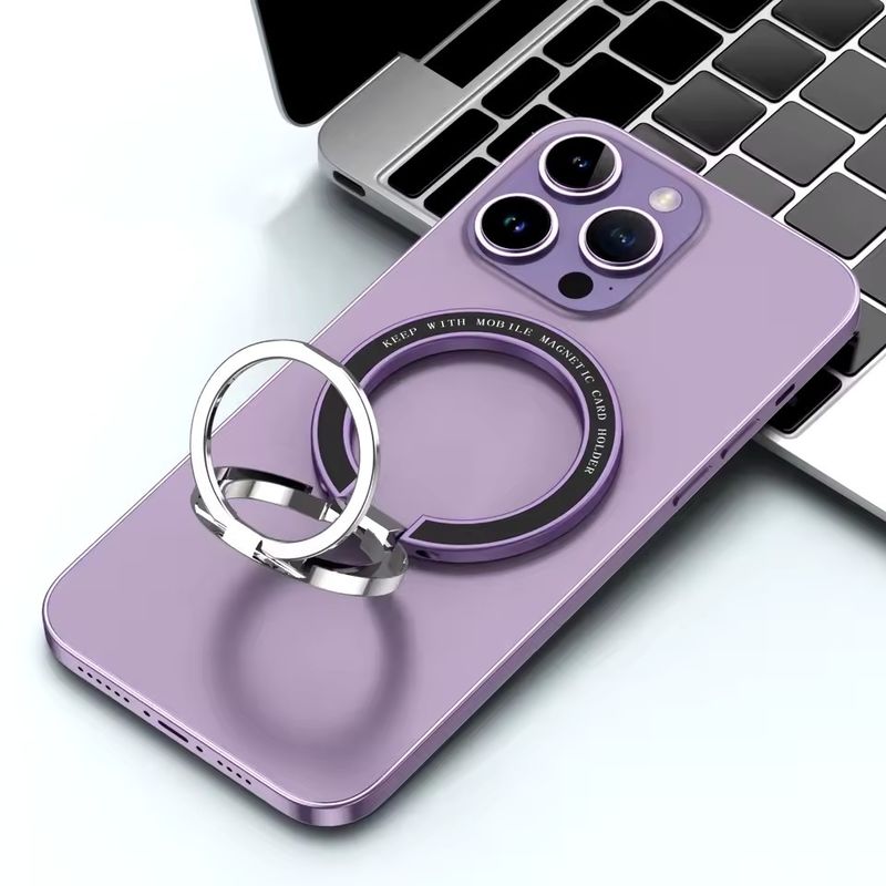 Магнитное кольцевое устройство для сотовых телефонов совместимо с iPhone 12 13 14 серии MagSafe