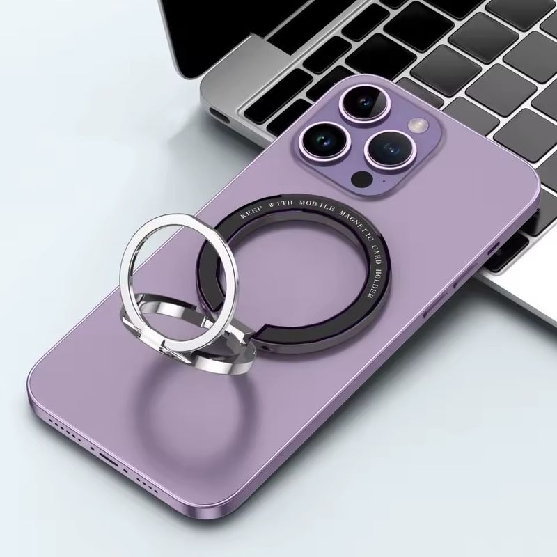 Магнитное кольцевое устройство для сотовых телефонов совместимо с iPhone 12 13 14 серии MagSafe
