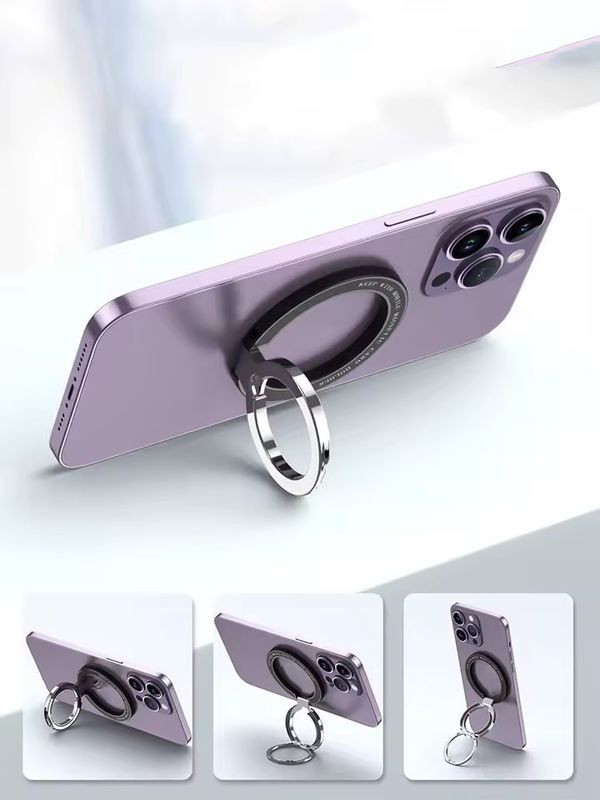 Магнитное кольцевое устройство для сотовых телефонов совместимо с iPhone 12 13 14 серии MagSafe